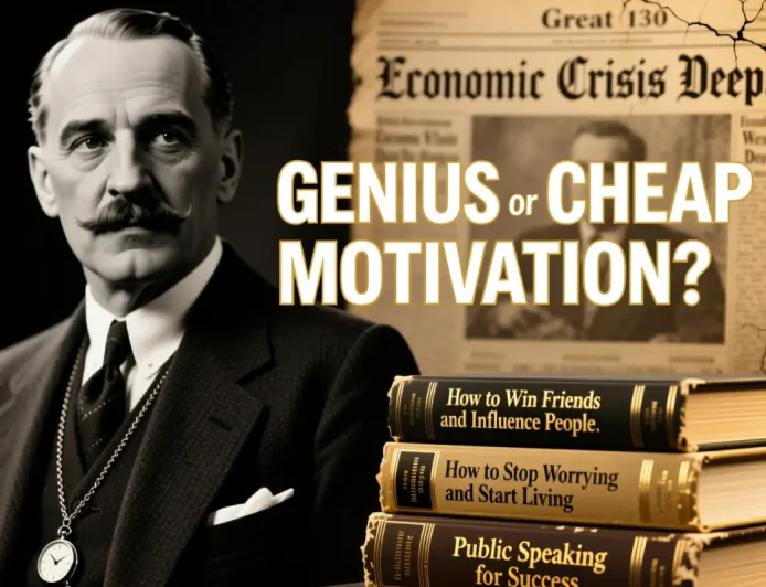 ডেল কার্নেগি: সস্তা অনুপ্রেরণা নাকি জীবন বদলানোর জাদুকর?