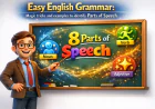 সহজে ইংরেজি গ্রামার: Parts of Speech চেনার জাদুকরী কৌশল ও উদাহরণ!