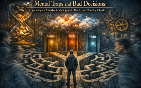 মানসিক ফাঁদ ও ভুল সিদ্ধান্ত: ‘দ্য আর্ট অফ থিংকিং ক্লিয়ারলি’র আলোকে ৫টি মনস্তাত্ত্বিক ভুল