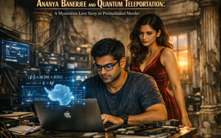 অনন্যা ব্যানার্জি ও কোয়ান্টাম টেলিপোর্টেশন: একটি রহস্যময় প্রেমের গল্প নাকি পরিকল্পিত হত্যাকাণ্ড?