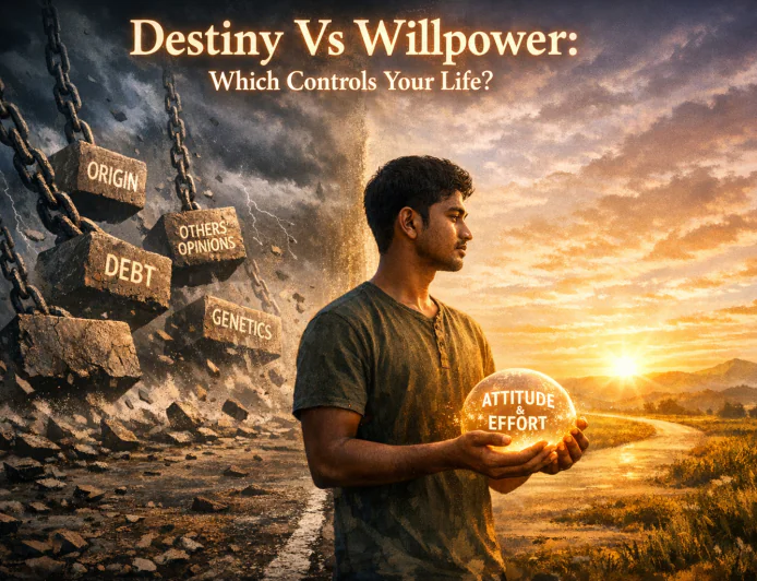 নিয়তি বনাম ইচ্ছাশক্তি: কোনটি আপনার জীবনকে নিয়ন্ত্রণ করে?