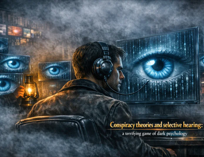 কনস্পিরেসি থিওরি এবং সিলেক্টিভ হেয়ারিং: ডার্ক সাইকোলজির এক ভয়ংকর খেলা।