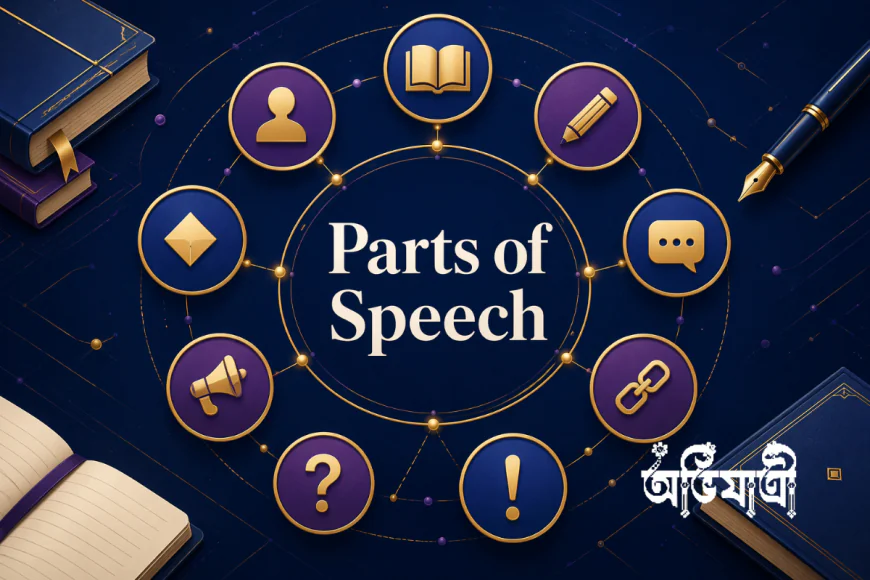 Parts of Speech কাকে বলে? ৮ প্রকারের সংজ্ঞা, উদাহরণ ও অনুশীলনী