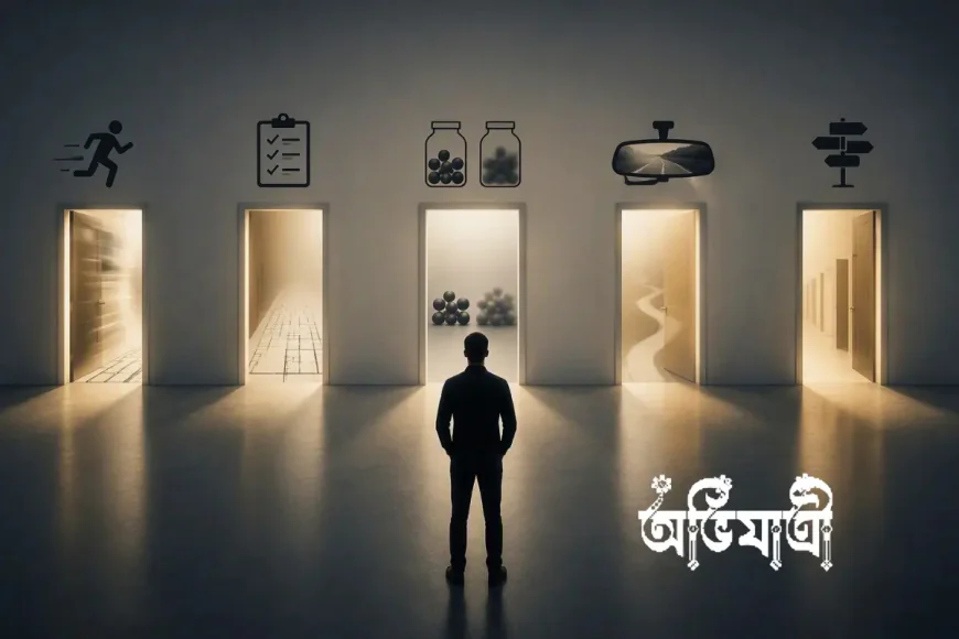 চিন্তার পাঁচ অদৃশ্য ফাঁদ: কর্ম পক্ষপাত থেকে খোলা দরজার মোহ