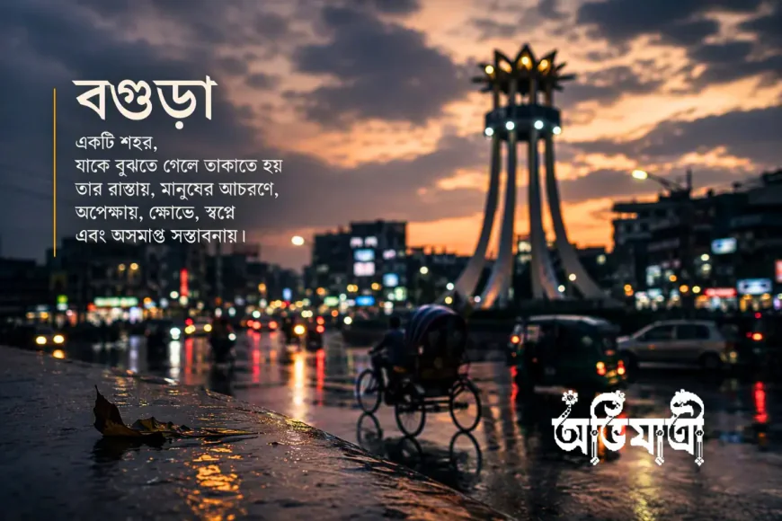 বগুড়া শহরের মনস্তত্ত্ব: সিটি করপোরেশনের আড়ালে তাড়া, অবিশ্বাস ও নাগরিক সংকট