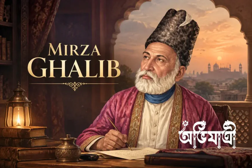 মির্জা গালিব: ভেঙে পড়া দিল্লিতে কবিতা, চিঠি ও এক অমর সাহিত্যিক কণ্ঠ